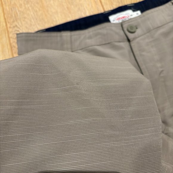 James Cromwell Khaki Tan Dress Shorts Bermuda Men's Size 30 - Picture 2 of 4